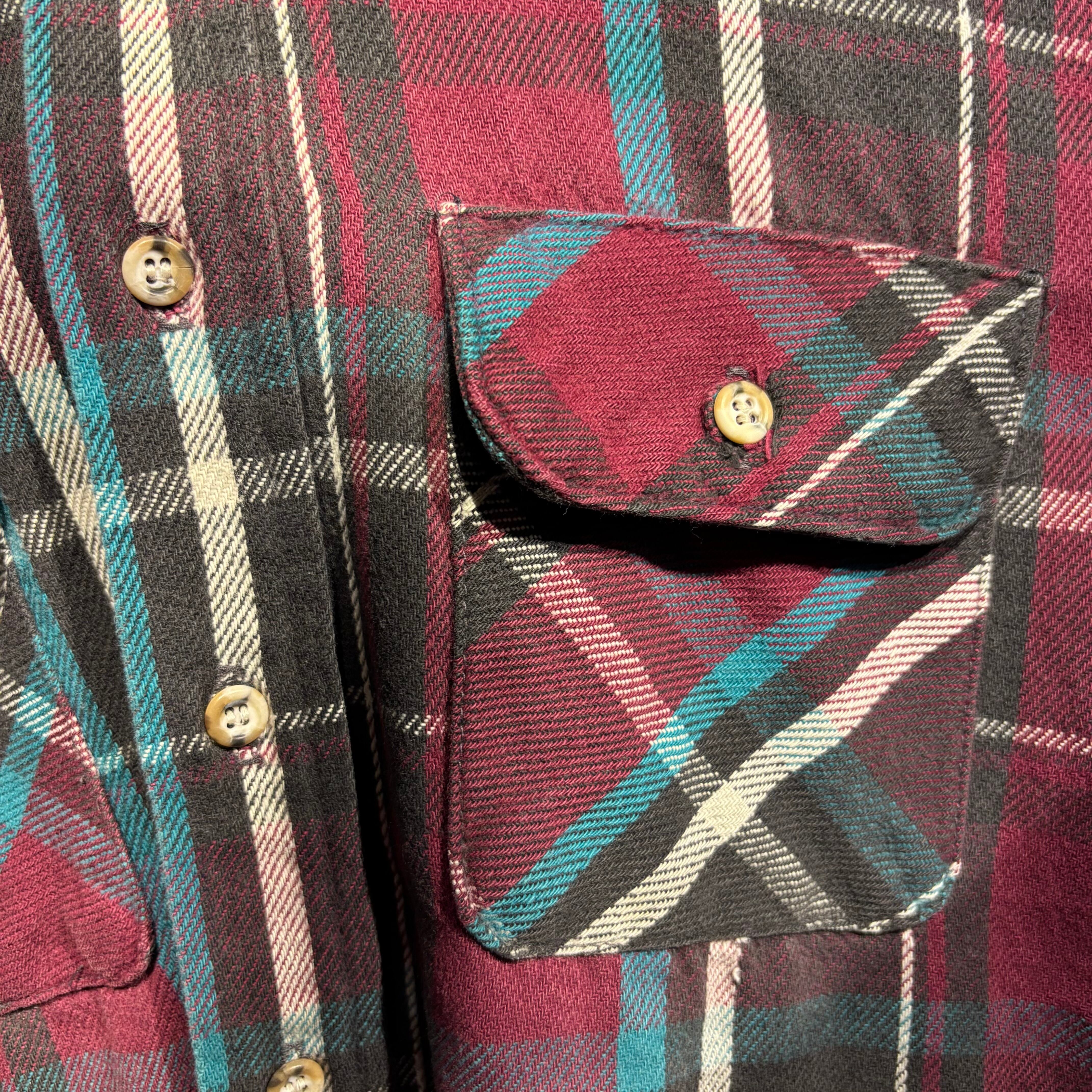 90S FIVE BROTHER BIGSIZE FLANNEL SHIRT | BerBerJin / & BerBerJin