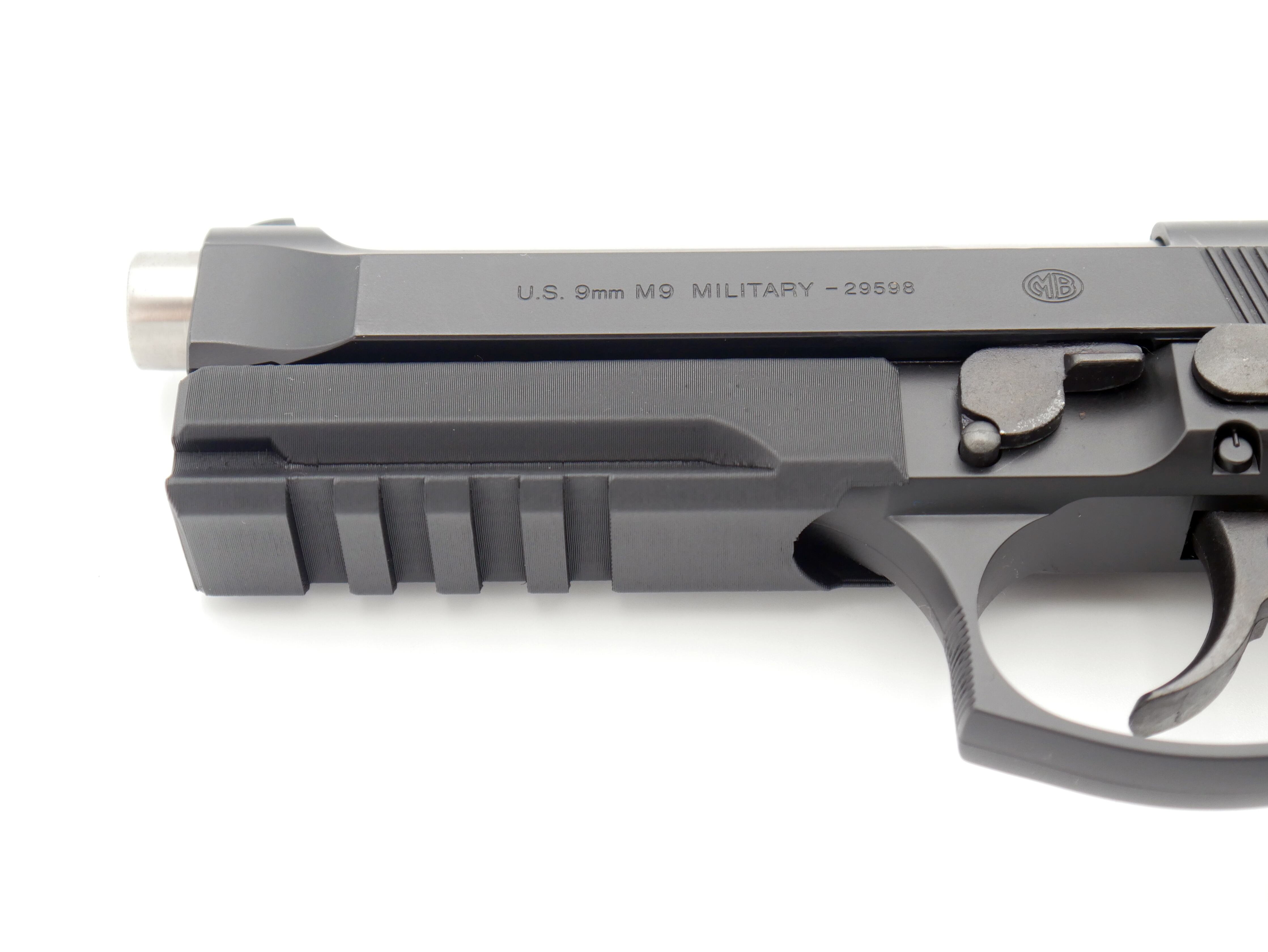 東京マルイ M92F/U.S.M9/サムライエッジ GBB対応 20mmアンダーレール