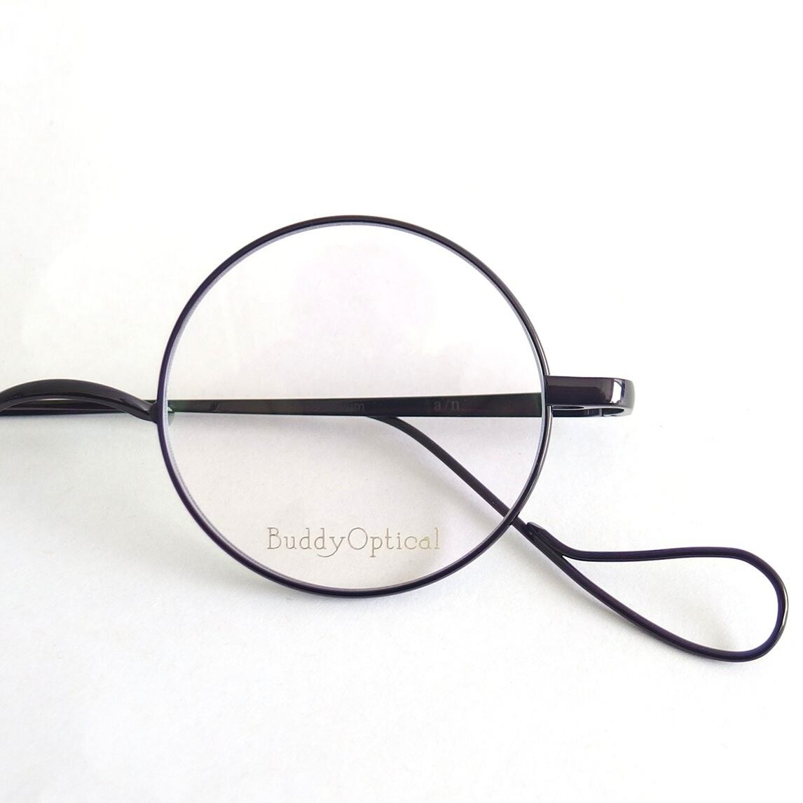 buddy optical a/n titanium ブラック×ブルー a/n - メガネ・サングラス 通販サイト EYEWEAR MEBIUS ONLINE SHOP