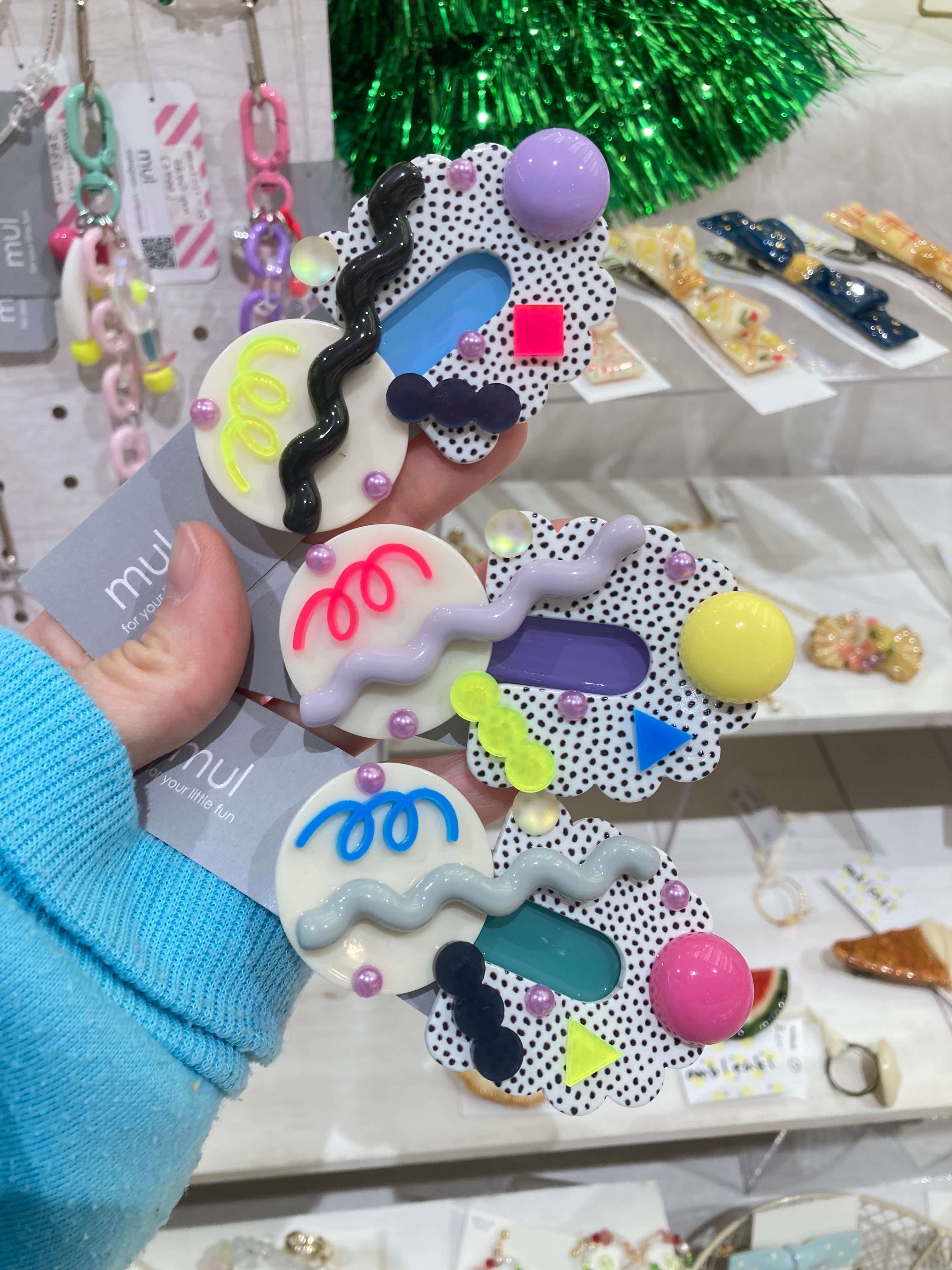 【12/14(日)21:00-12/17(水)12:00まで限定❣️】mul / plateヘアクリップ