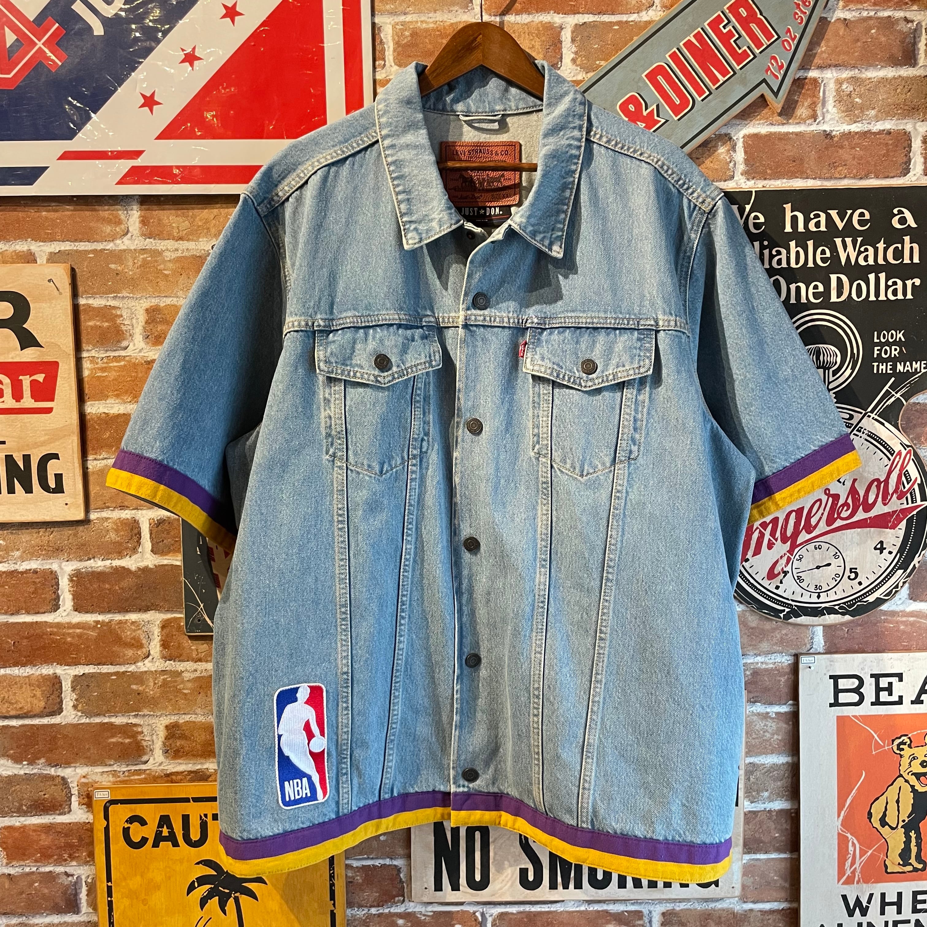 LEVI's × JUST DON NBA レイカーズ デニムジャケット ビッグサイズ