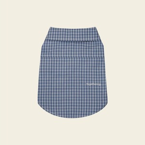 【予約】[ togethering ] Vintage Check Shirt｜Blue