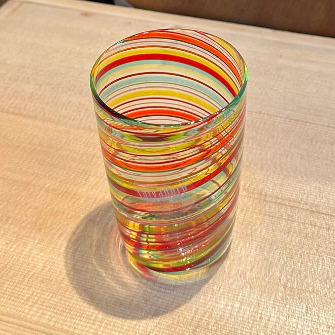 Item946G ヴェネチアングラス NI-JI 虹 A | ぐらす堂