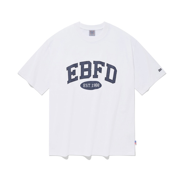[EBBETSFIELD] EBFD Arrogo Short Sleeve T-Shirt Deep Blue 正規品 韓国 ブランド 韓国通販 韓国代行 韓国ファッション Tシャツ
