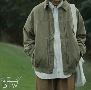 【韓国メンズファッション】レトロ 長袖 ラペルジャケット 無地 シンプル ゆったり カジュアル BW2081