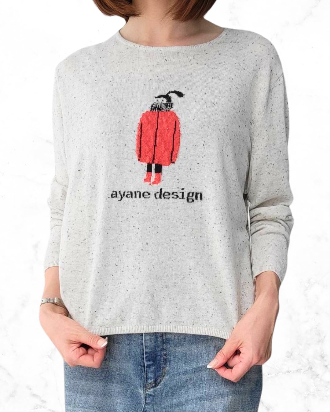 ガールモチーフジャガードニット 875827 ayane アヤン