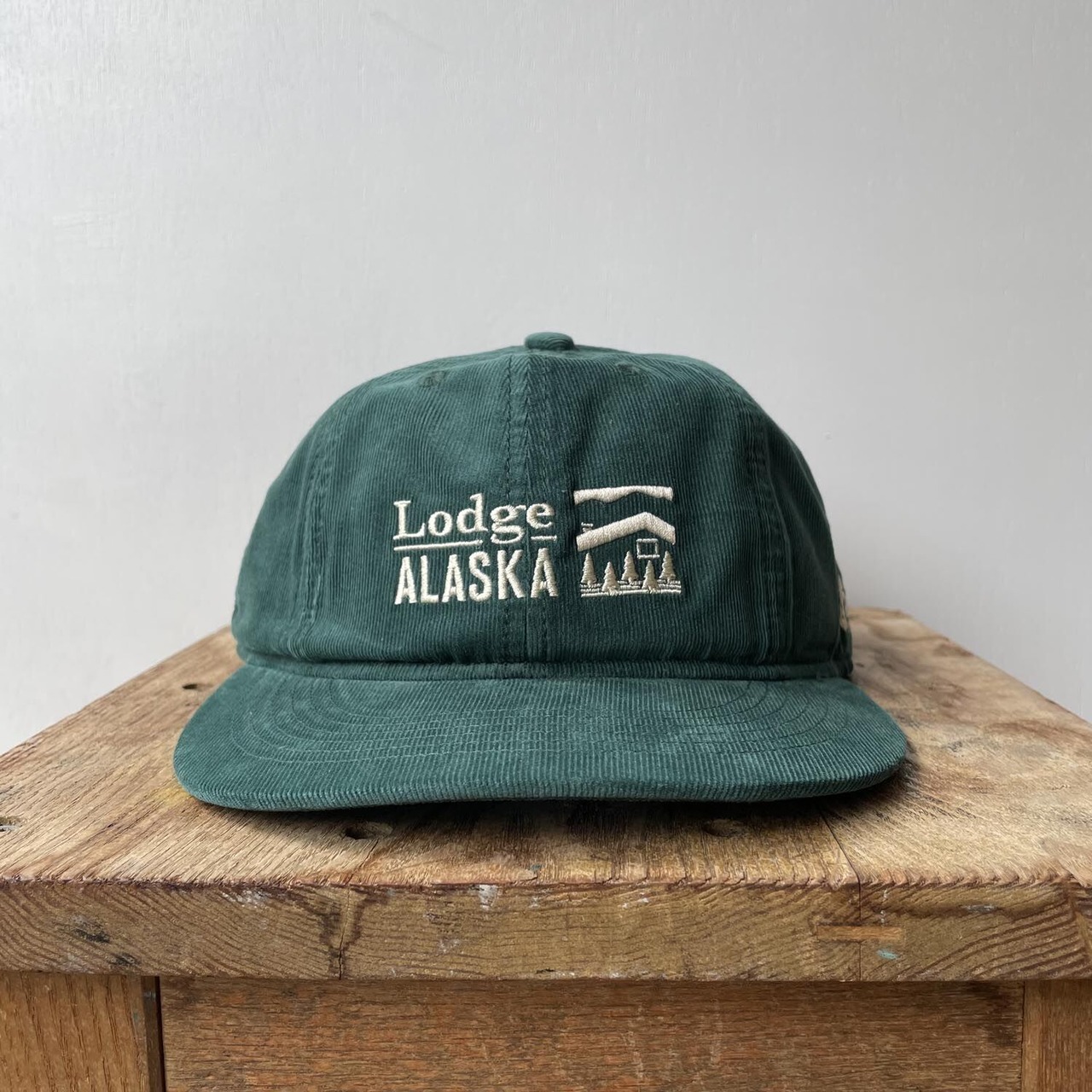 TACOMA FUJI RECORDS /  Lodge ALASKA LOGO CAP ‘22 designed by Hiroshi Iguchi