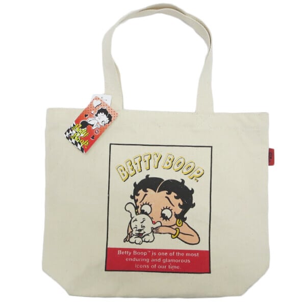 Betty Boop デニム生地バック（キーホルダー付き）