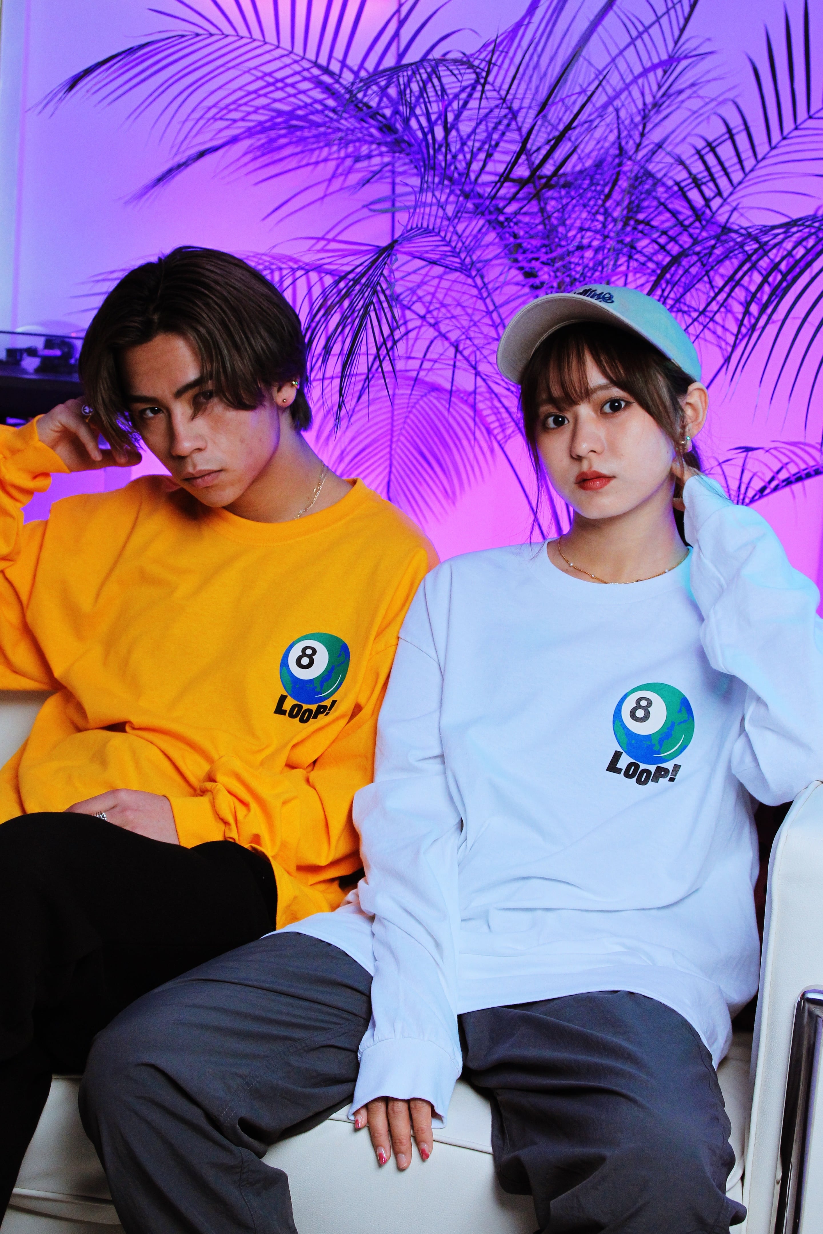 EARTH BALL LONG T-SHIRT