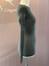 ウールシルクラメ入り トップス GARDEN ARGENTO 3サイズ fraly