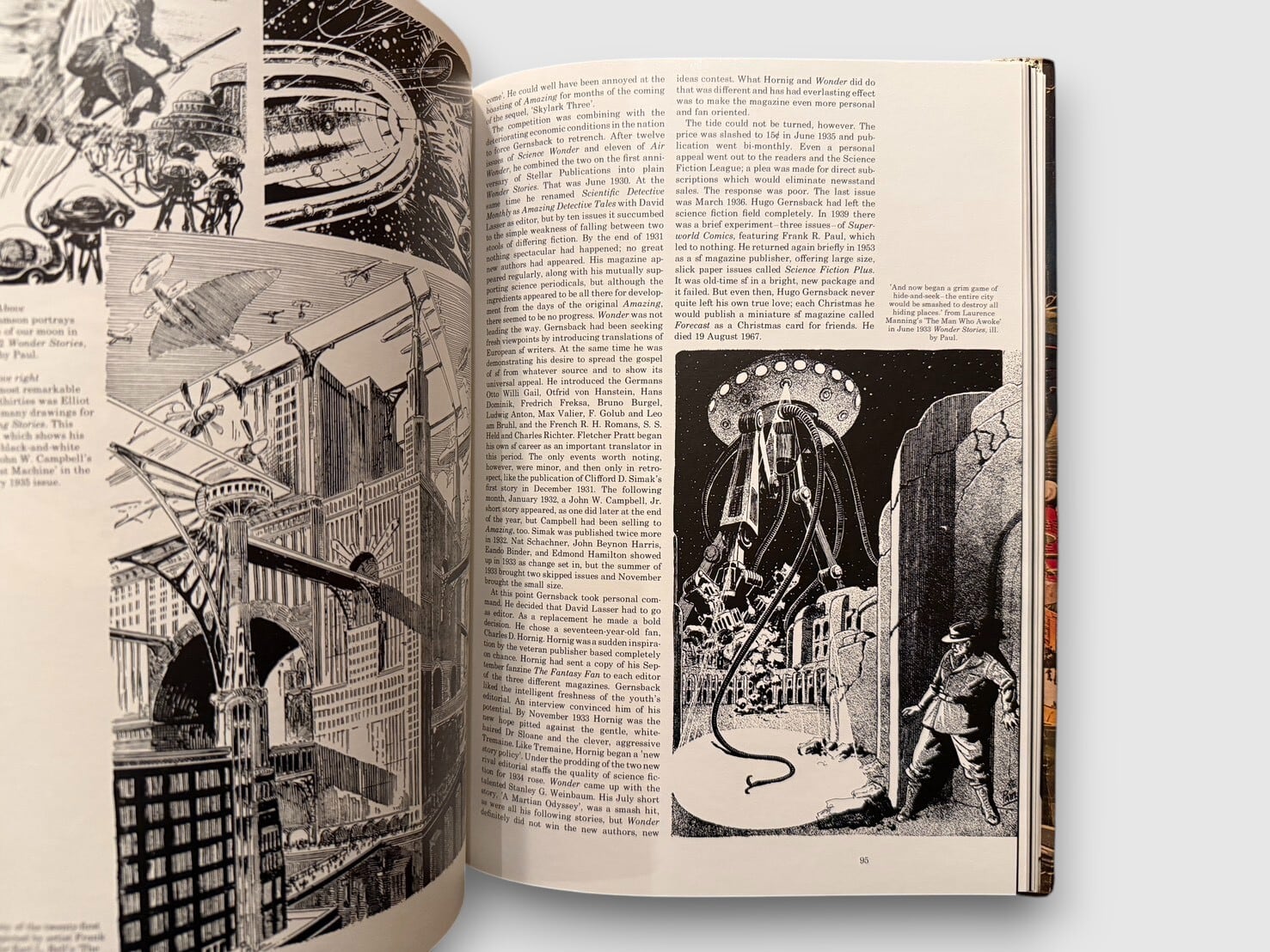 SL1109】【FIREST EDITION】A Pictorial History of Science Fiction