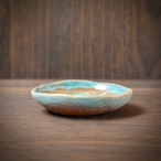 みずたまり豆皿 no.31 枝葉と魚