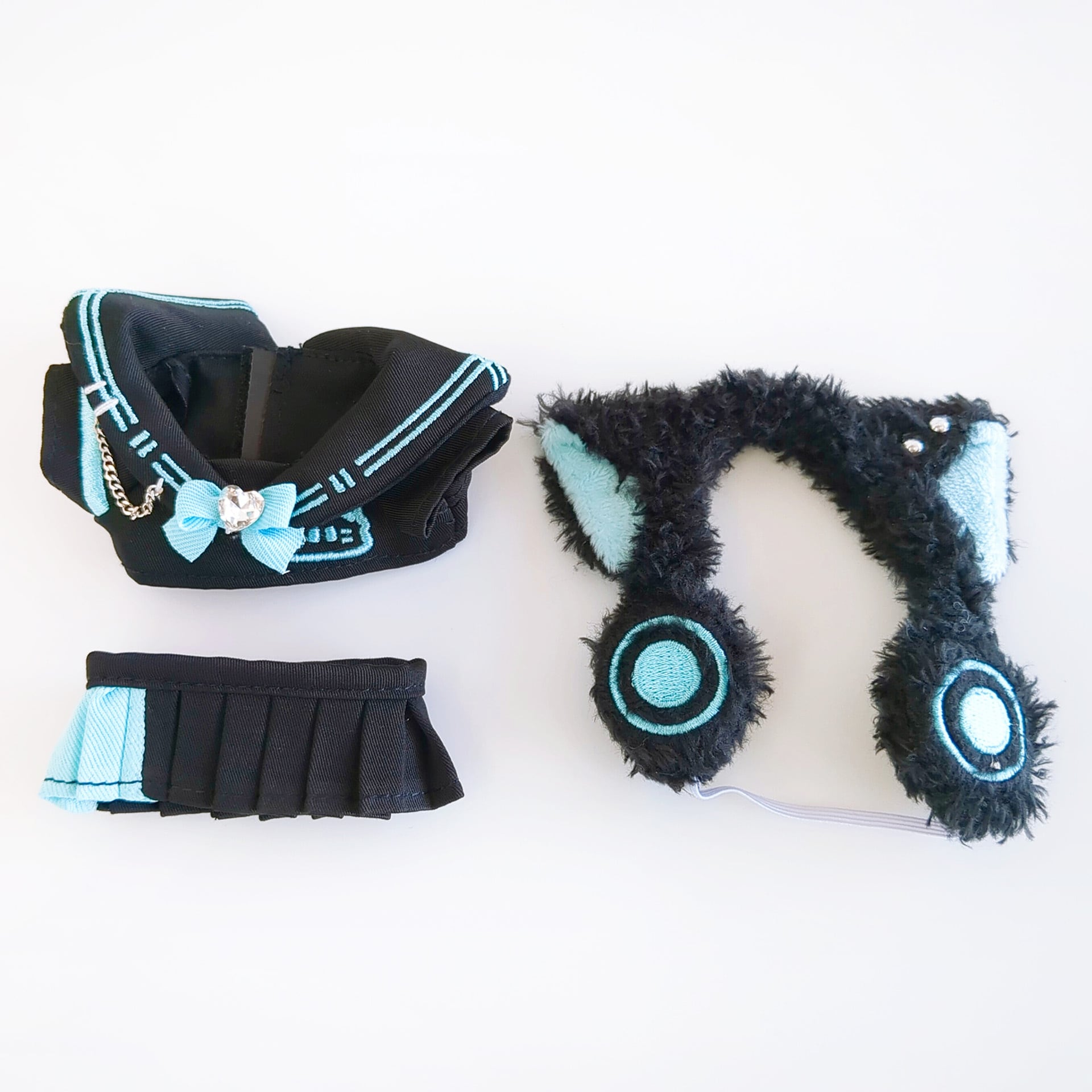 1O-1325【10cm】ねこみみスクールアイドル | Little Closet │ ぬい服