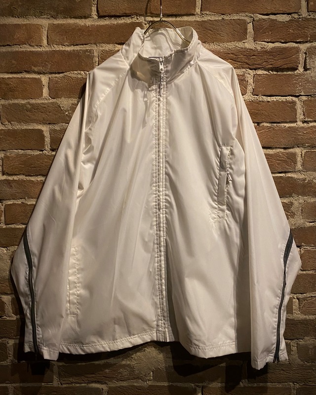 【Caka act3】"NIKE" White Color Loose Nylon Jacket