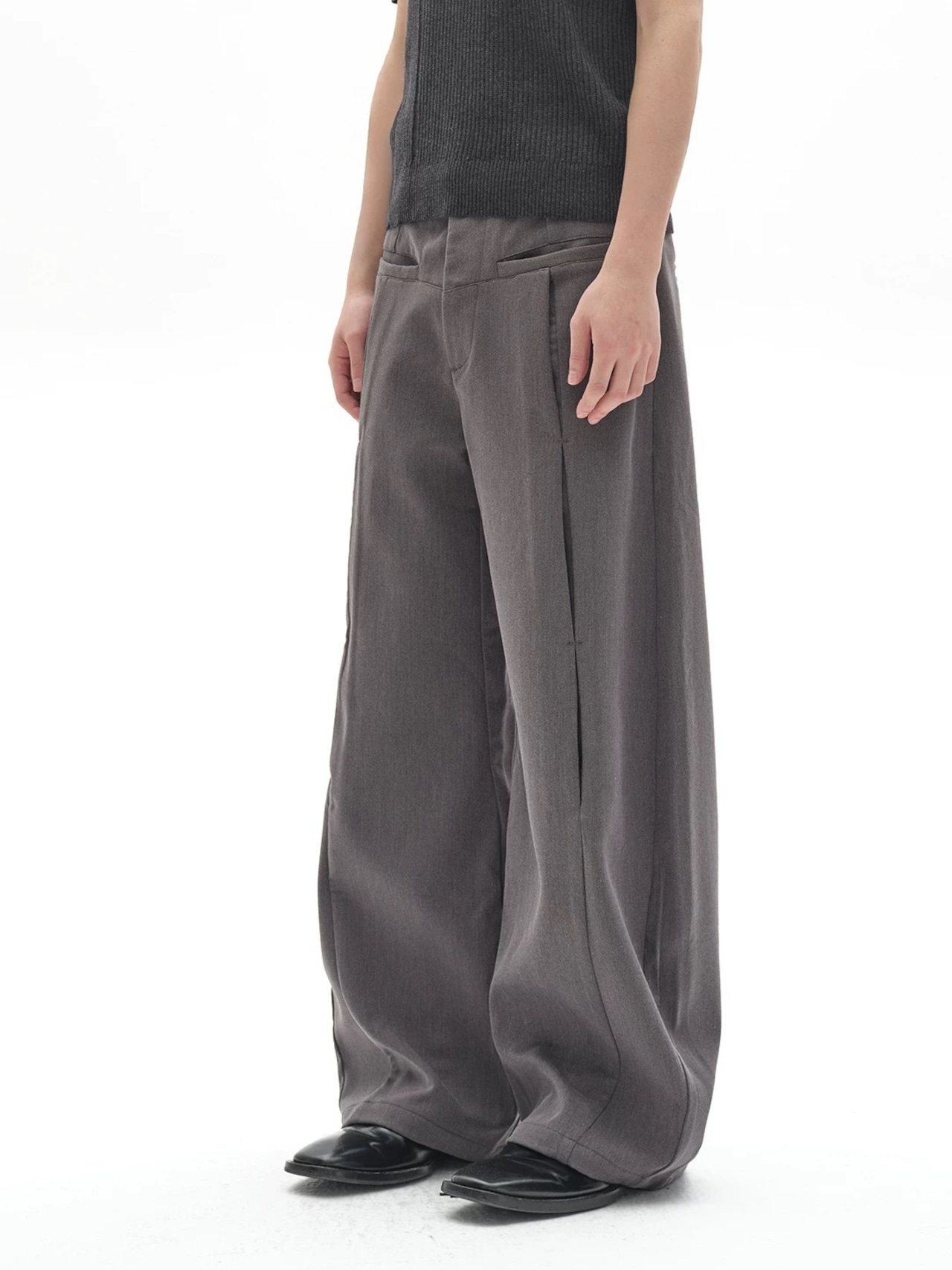 POH Wide Slit Pants