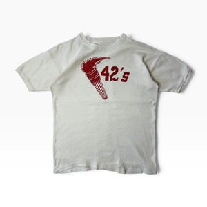 40s ”42’s” T-shirs 40sヴィンテージＴシャツ ラバープリント