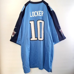 ナイキ × NFL　タイタンズ　フットボールシャツ　半袖　ゲームシャツ