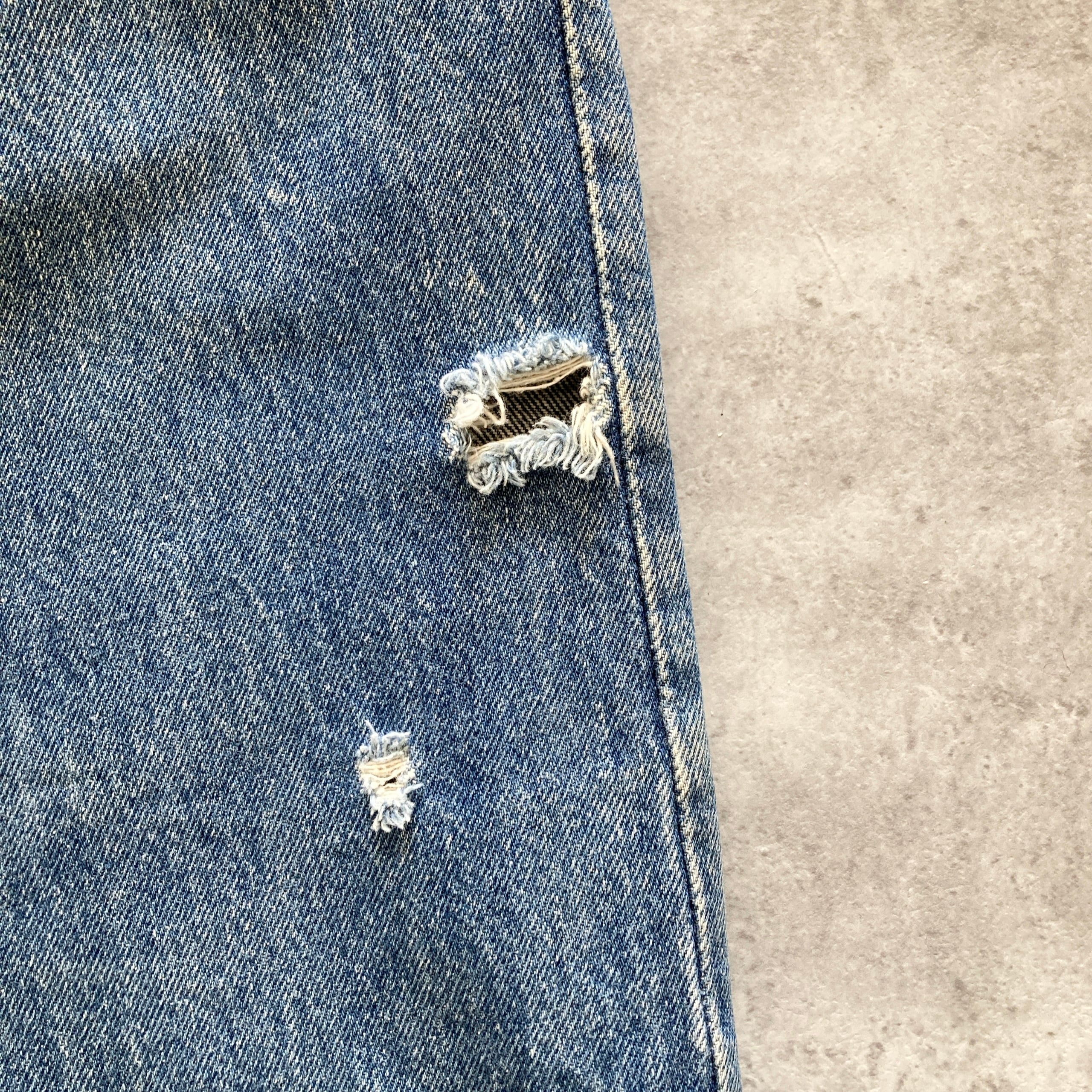 W34 L34】90's US.Levis 501 リーバイス サンベニート工場(553) ボタン