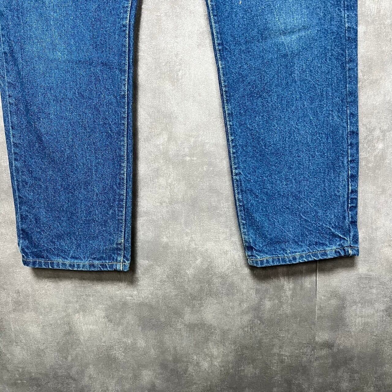 W32×L30】Lee デニムパンツ 革パッチ | 古着屋OLDGREEN