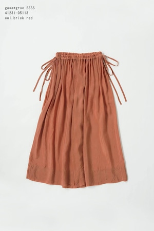 gasa grue ギャザースカート　gathered skirt