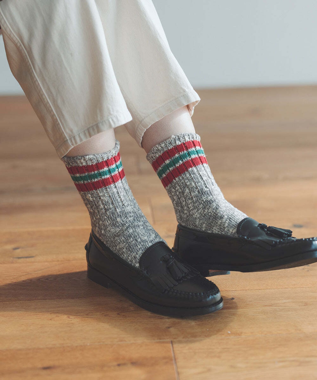 SONNY NOMAD 3本ライン Old School Hemp Socks