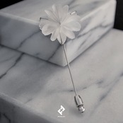 +flores・ピンブローチ (+flor de cristal)