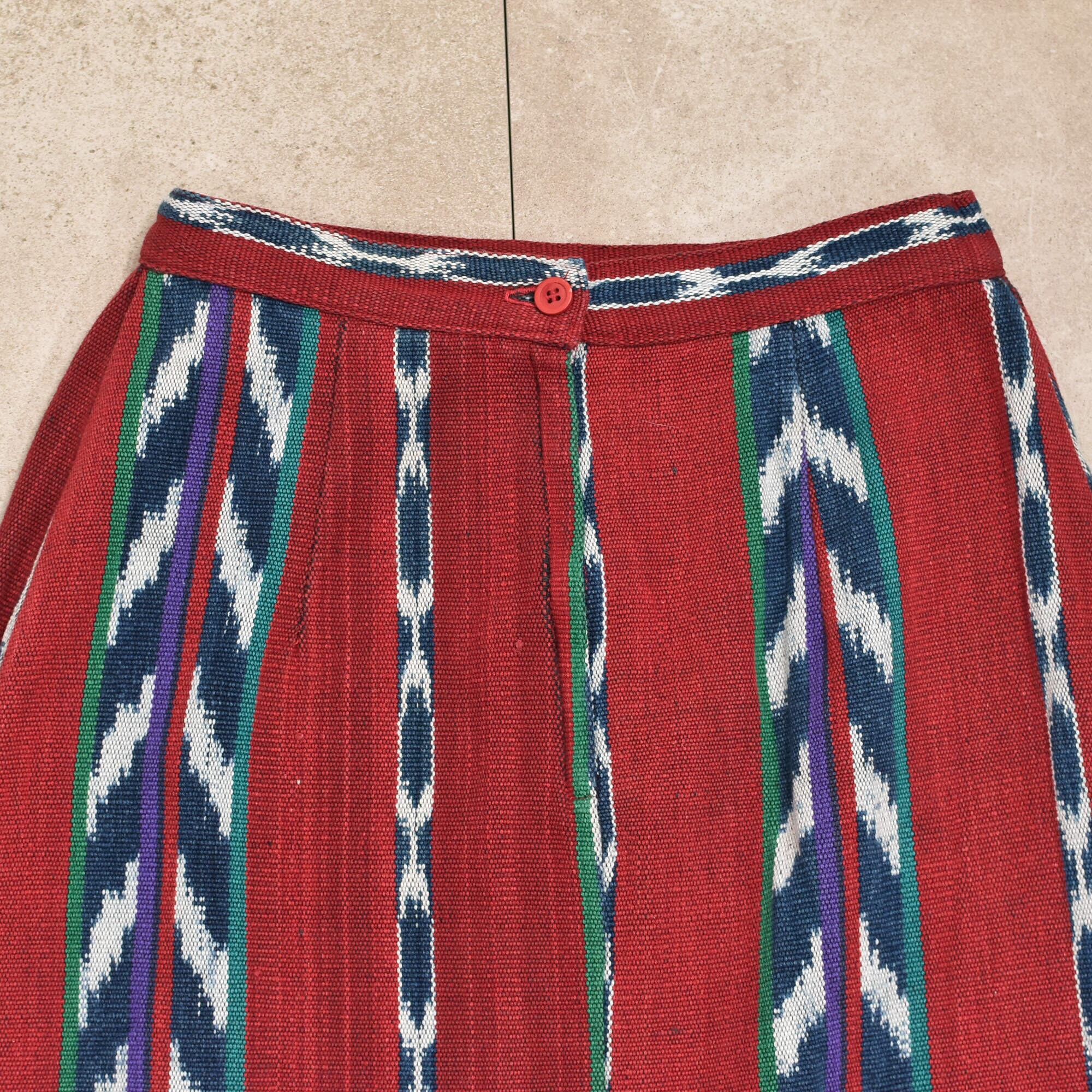 USA VINTAGE WRAP SKIRT/アメリカラップスカート - ロングスカート