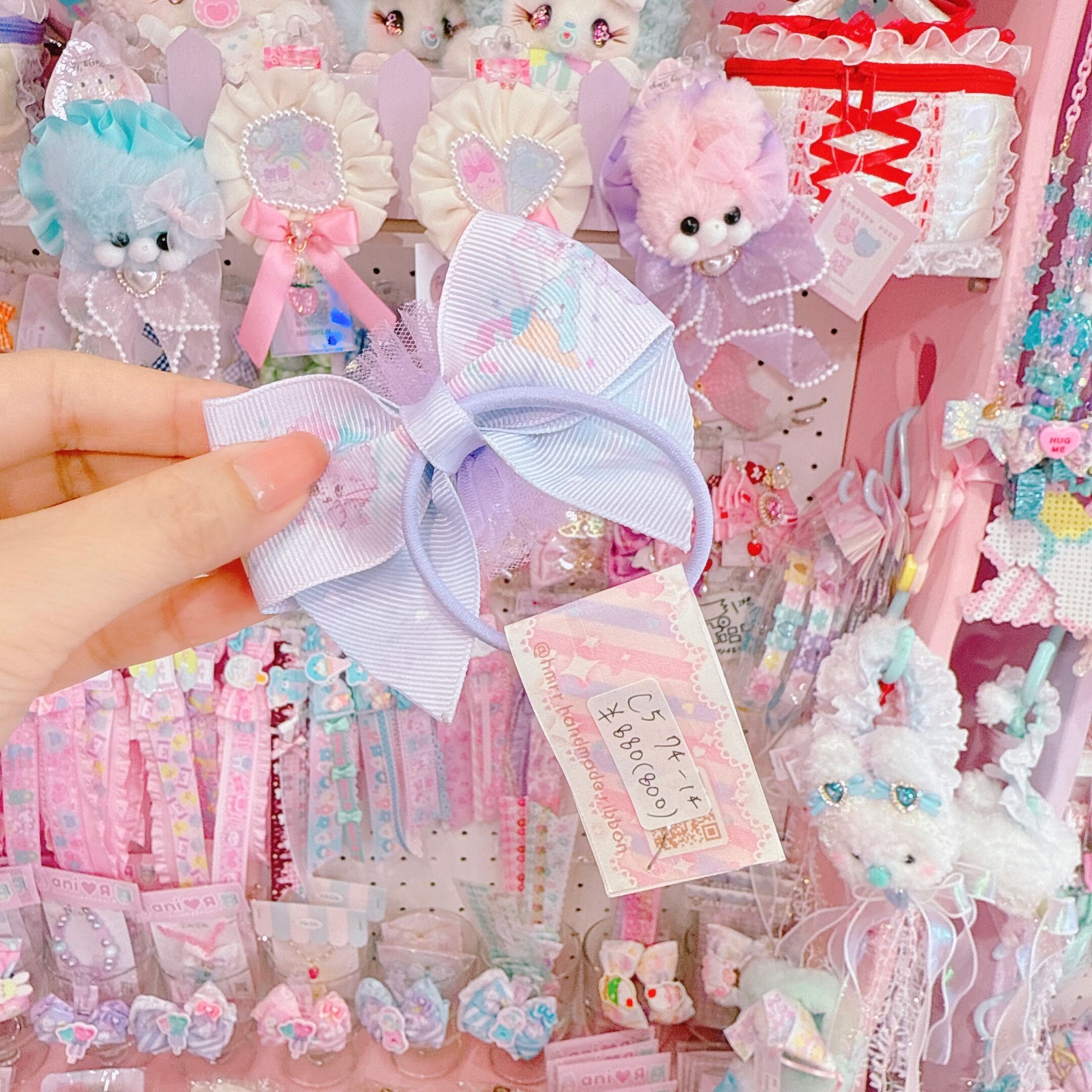 【C5】74-14チュールヘアゴム