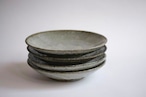八田亨 Toru Hatta - 白掛7寸皿 White Make Up Plate