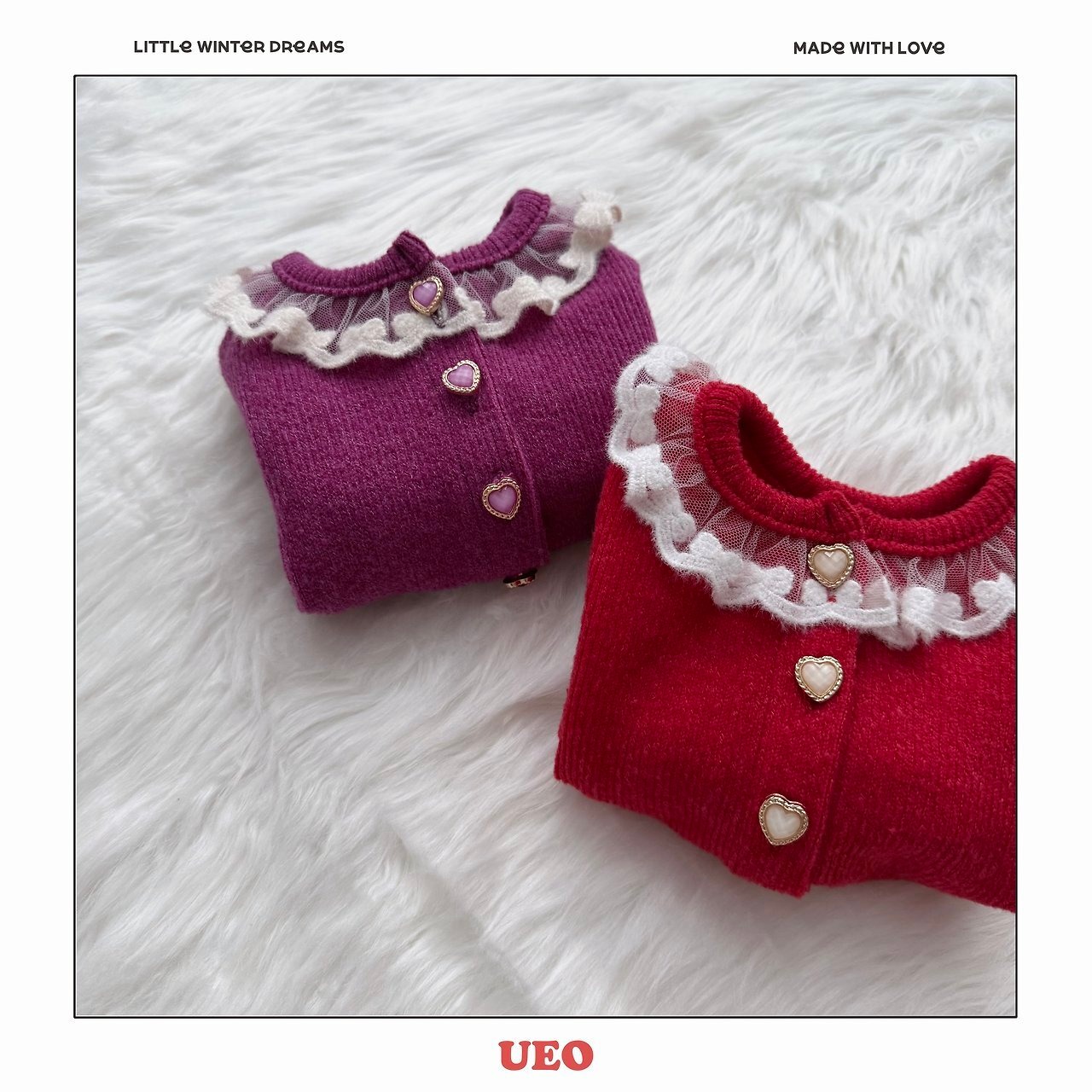 UEO［取寄］okbunni cardigan 26winter