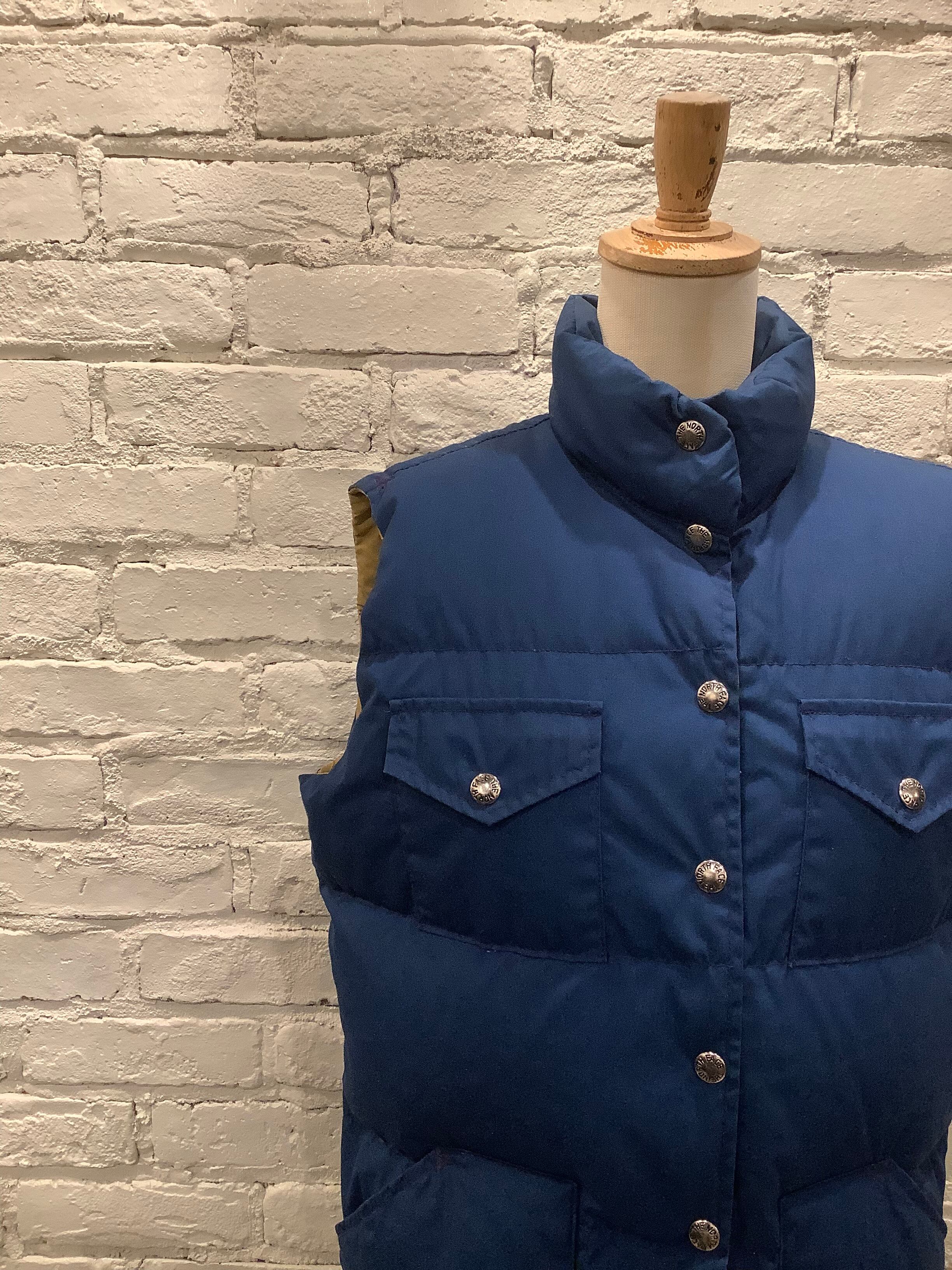 レディスサイズ】THE NORTH FACE 80年代 ヴィンテージダウンベスト 茶 