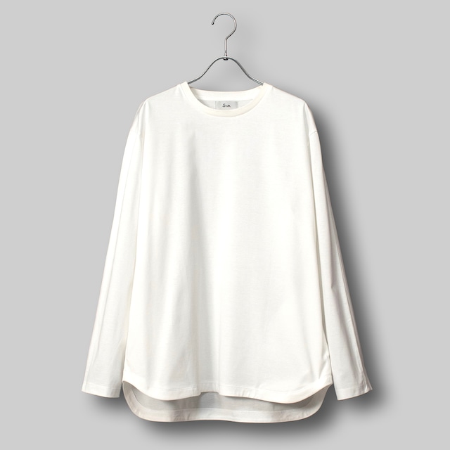 ユースフルドレスT ロングスリーブ リラックス / Useful Dress T LS Relax #WHITE