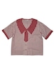 DoReMi Unique Series – Sailor Collar Striped Top