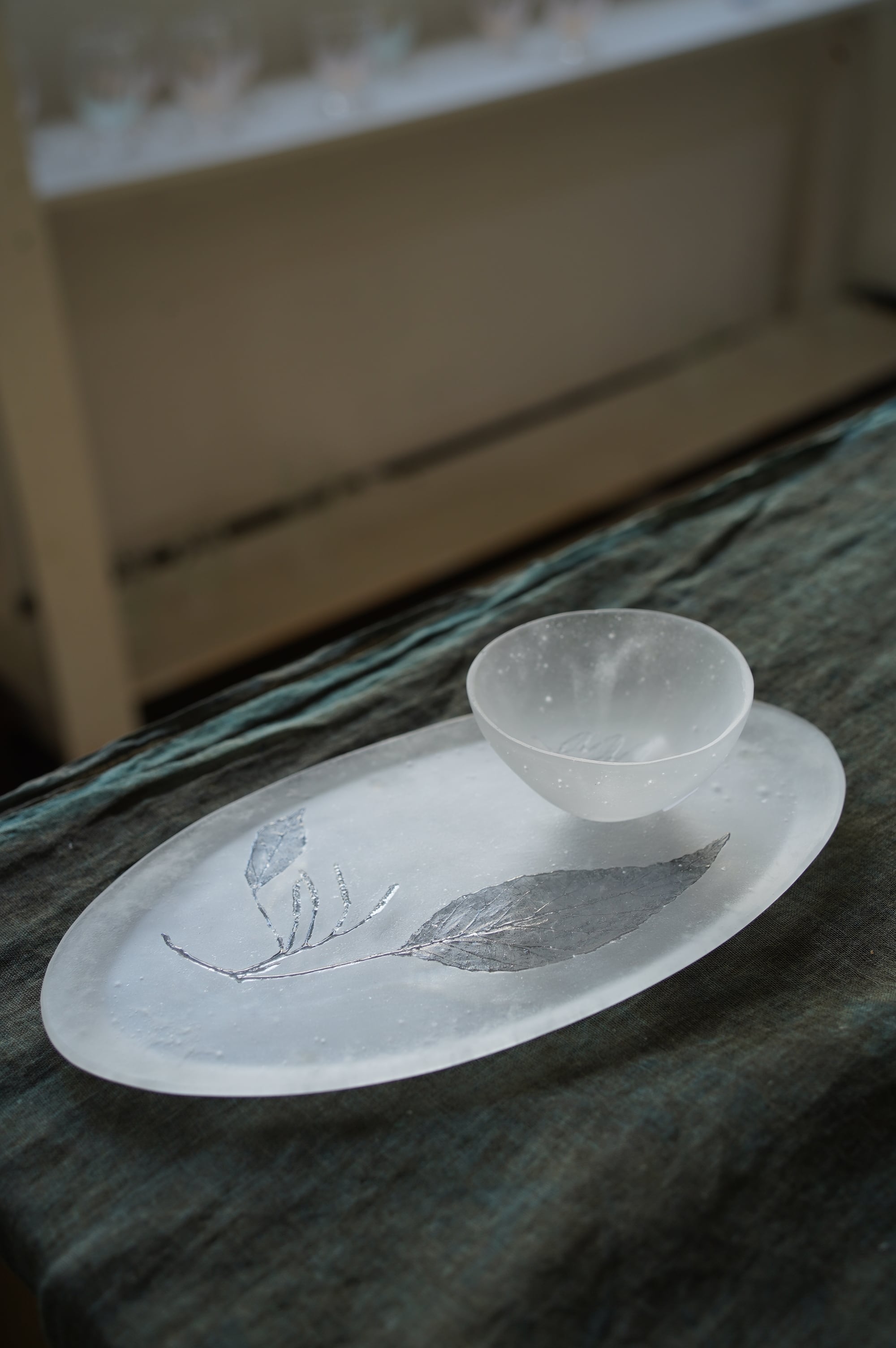 5 楕円皿 M ブナ 王承龍