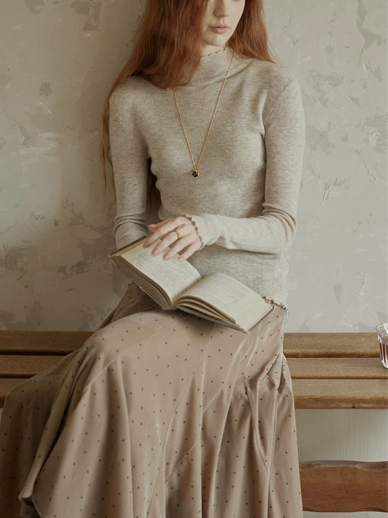 Petit Mellow High Neck Knit F0844