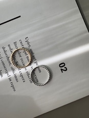 spiral twist ring