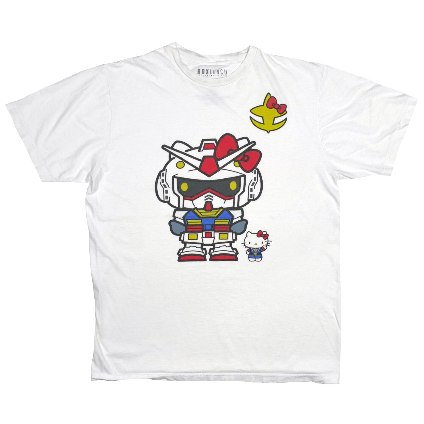 USED【L】Gundam RX-78-2 Hello Kitty Tee / BoxLunch ©2021