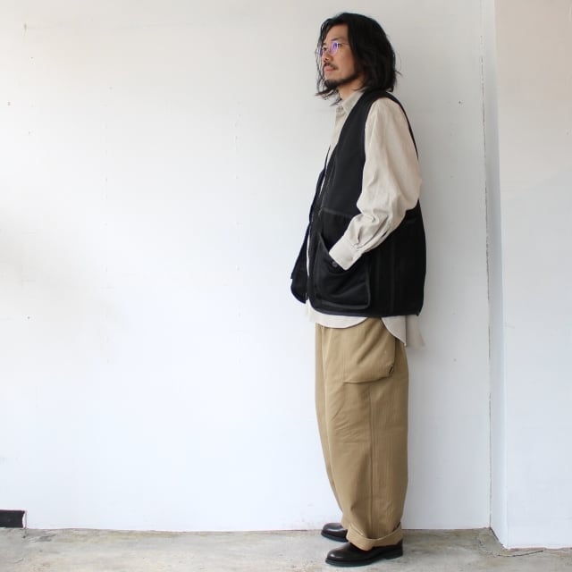 ラスト1点】HAVERSACK ヘリンボーンベルテッドパンツ ラスト1点】HAVERSACK ヘリンボーンベルテッドパンツ