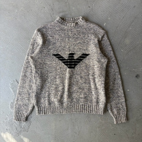 EMPORIO ARMANI / Logo knit sweater