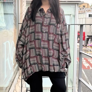 -ALAN STUART- art design l/s pullover shirt