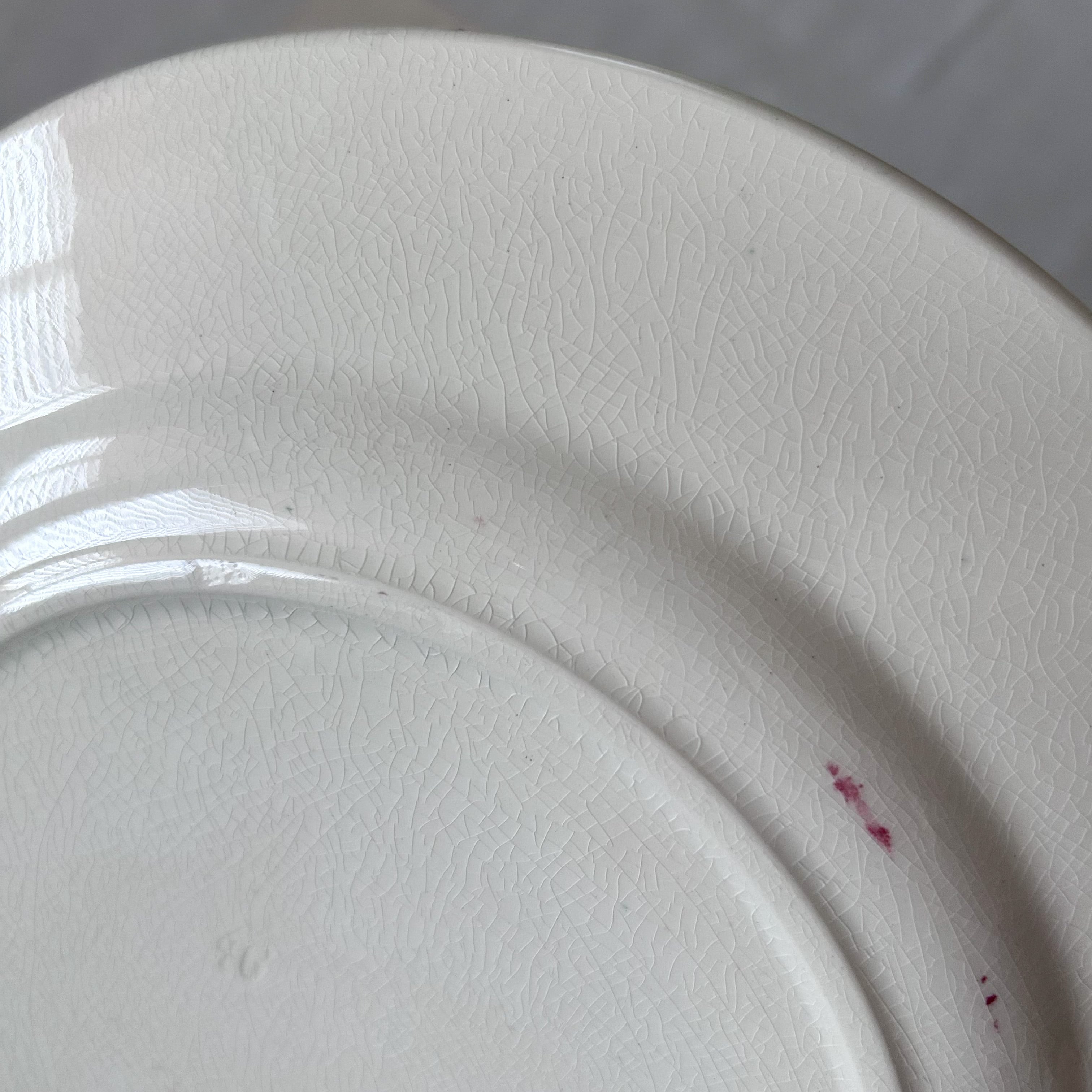 フランスアンティーク】 Badonviller（バドンヴィレ） JASMIN プレート