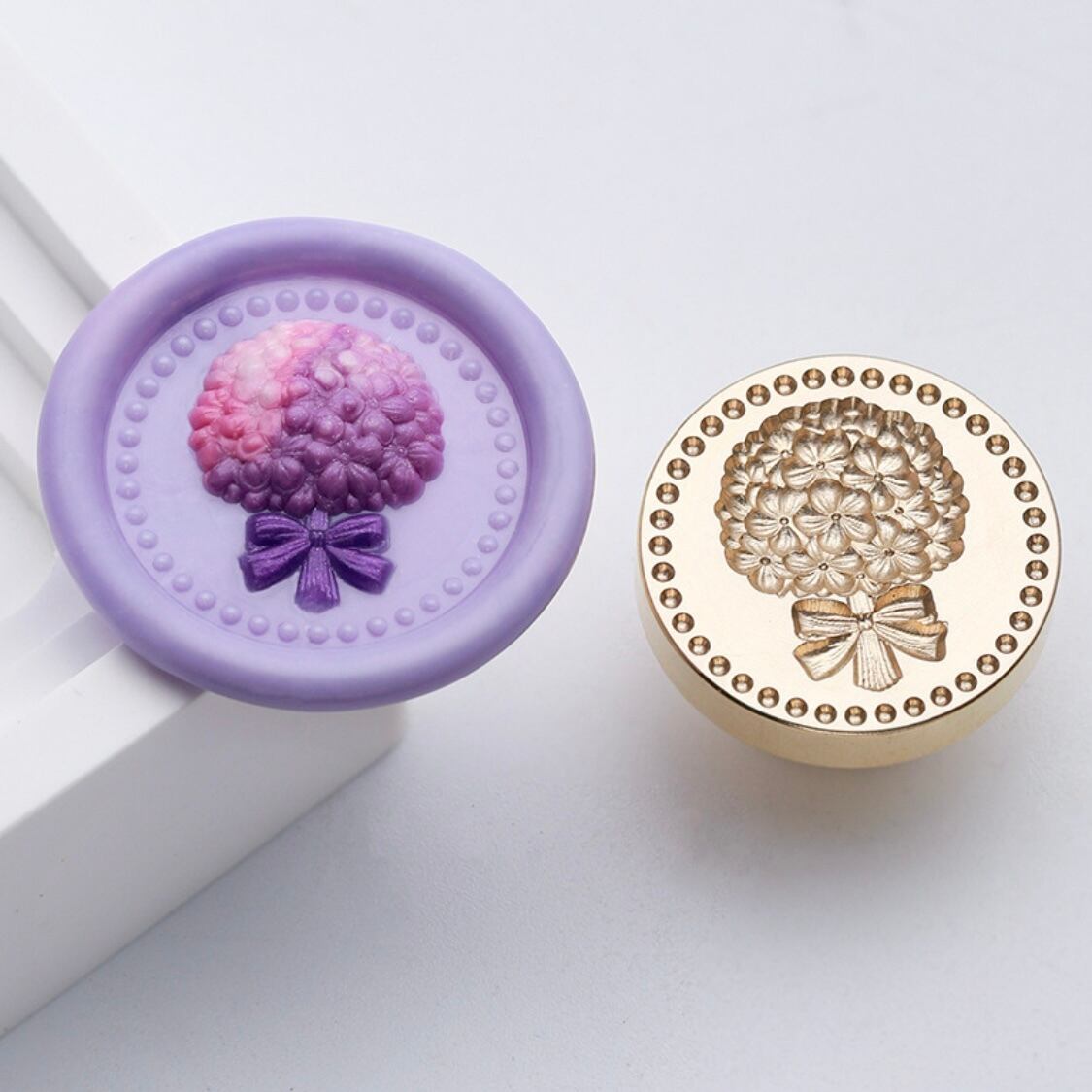 シーリングスタンプヘッド hydrangea bouquet