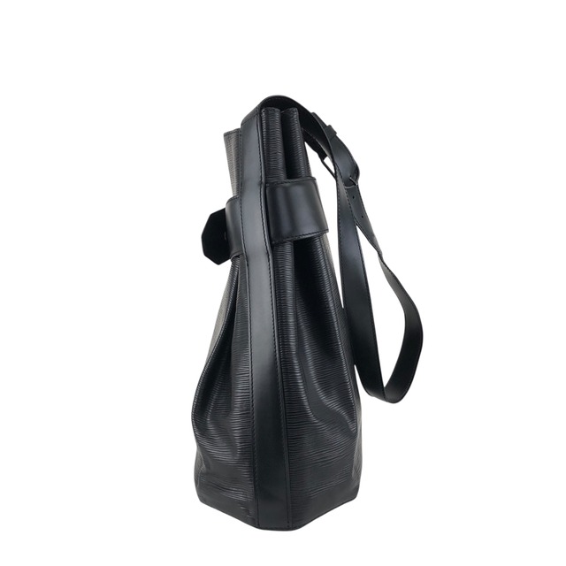 LOUIS VUITTON ルイヴィトン サックデポール エピ ショルダーバッグ ブラック レザー 巾着 vintage ヴィンテージ オールド v8epcv