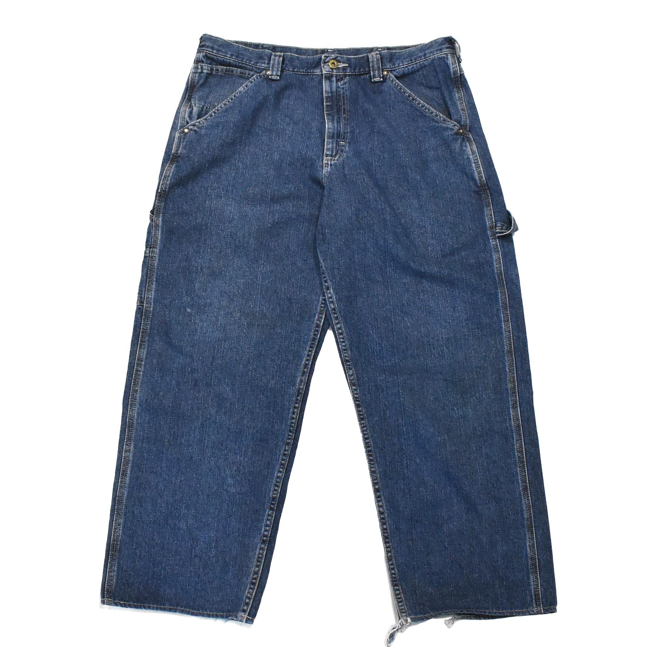 90年代 デッドストック SEAFARER デニムセーラーパンツ フレアパンツ