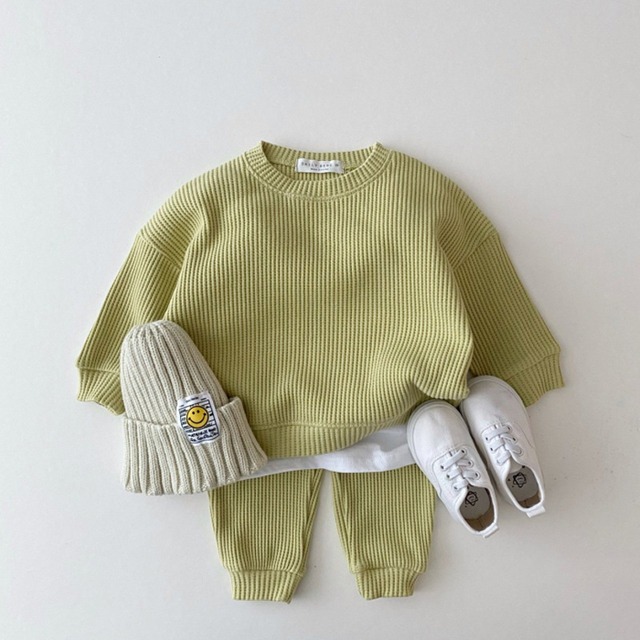 【BABY】ベーシック無地セットアップ
