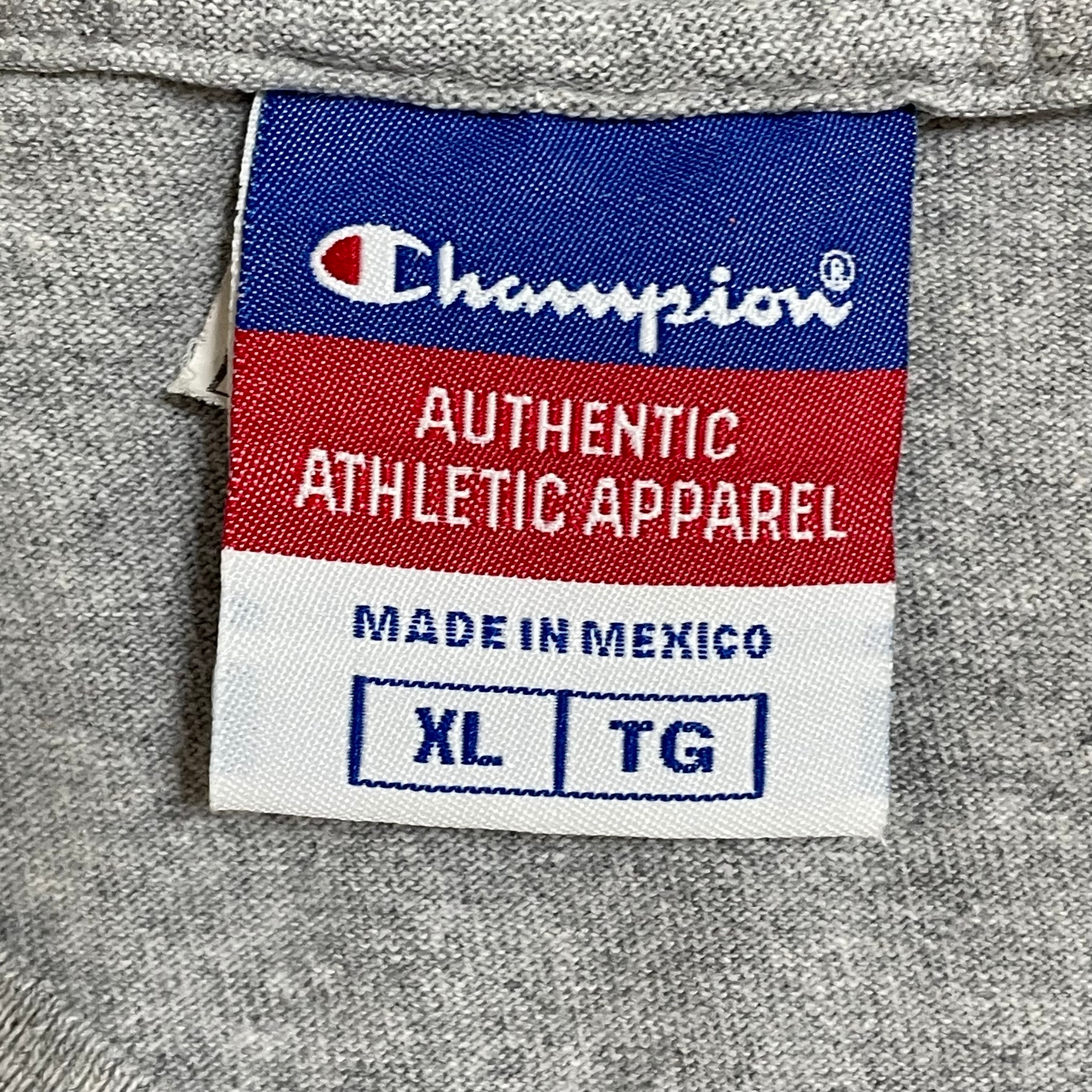 Champion】ワンポイント 刺繍ロゴ ロンT ロングTシャツ 長袖Tシャツ 