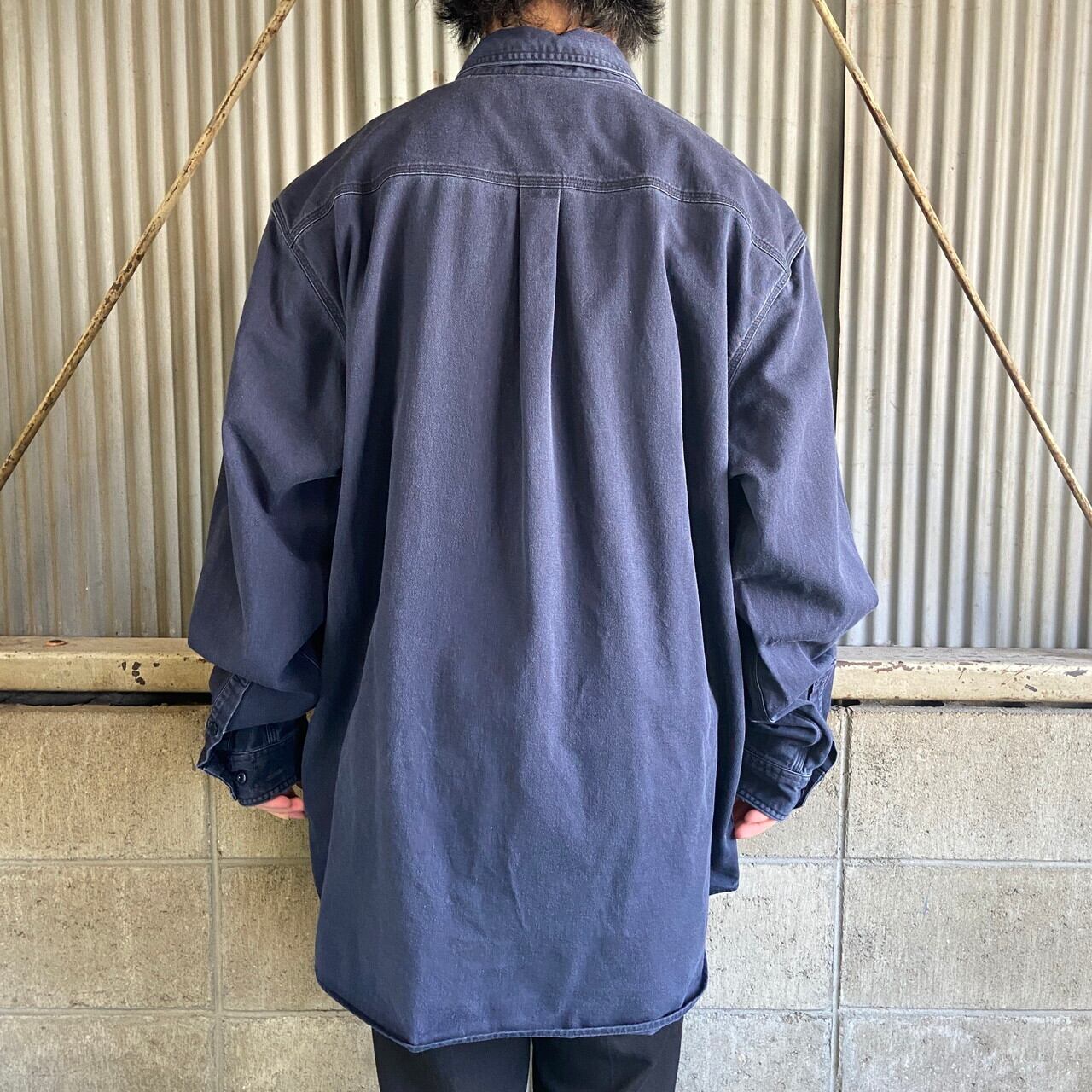 Carhartt カーハート FR ボタンダウン 企業ロゴ刺繍 長袖 ワークシャツ