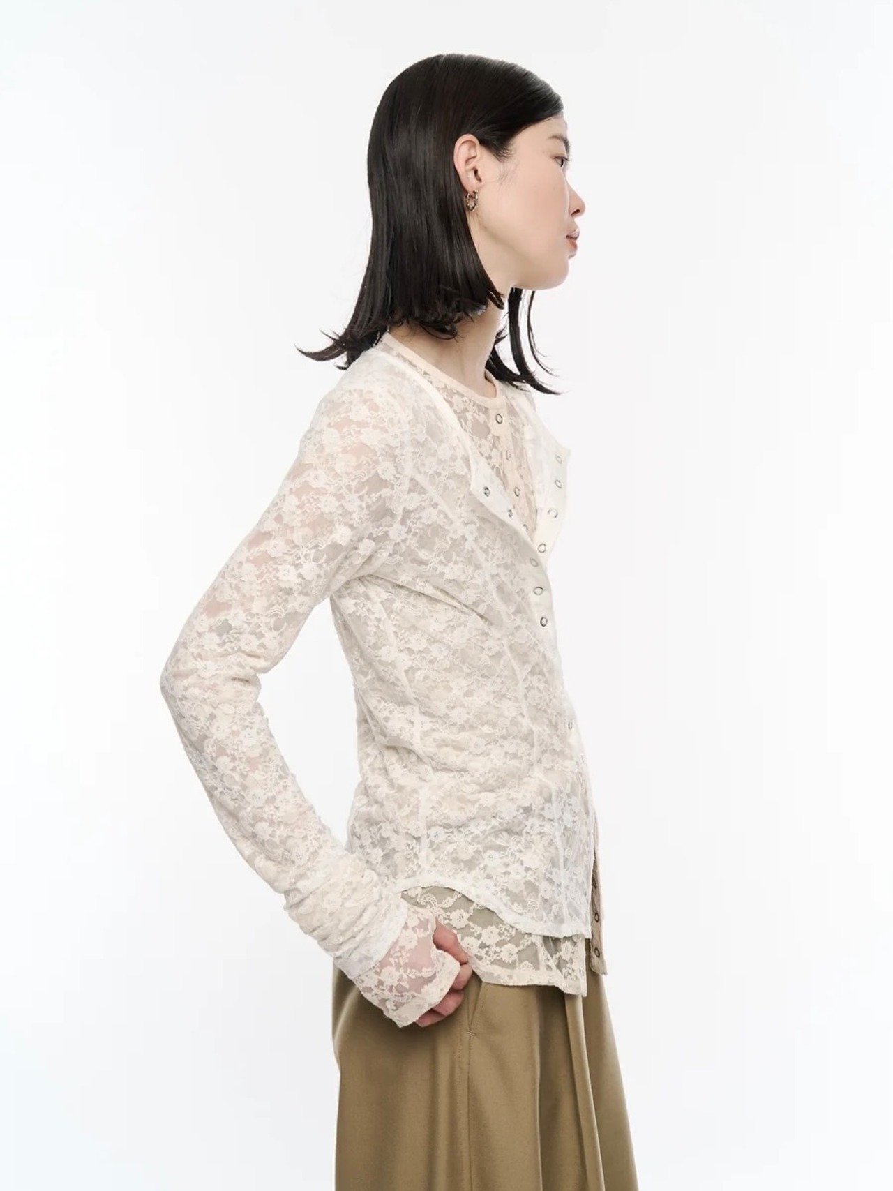 【26AW 】POOLDE プールデ / トップス / Shadow Petal Tops - 2