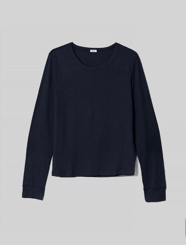 (予約) taffeta / Wool ribbed tee 4color