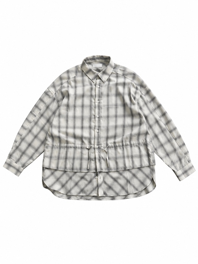 【 SALE】Nora Lily/Fake Layered Shirt-Ombre /gry